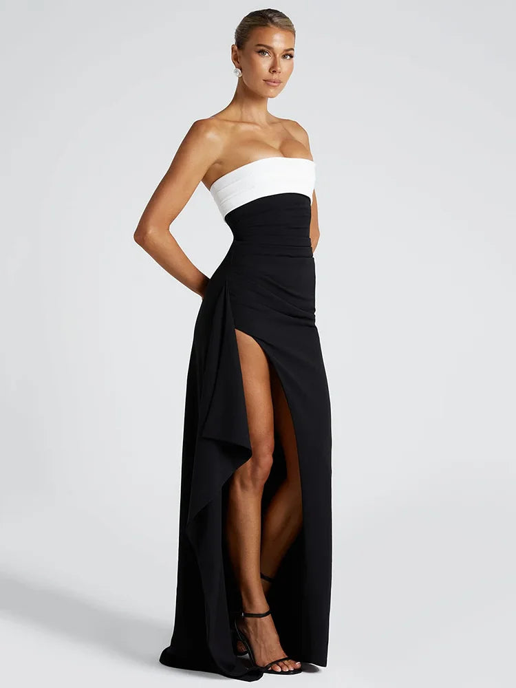 שמלת מקסי-לירי