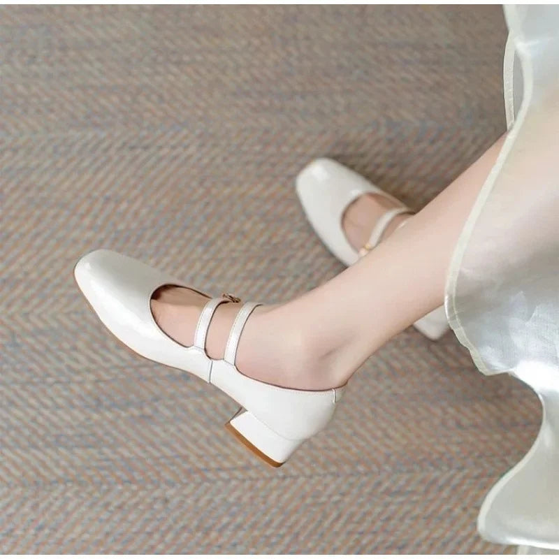 נעלי עקב נמוך- יסמין