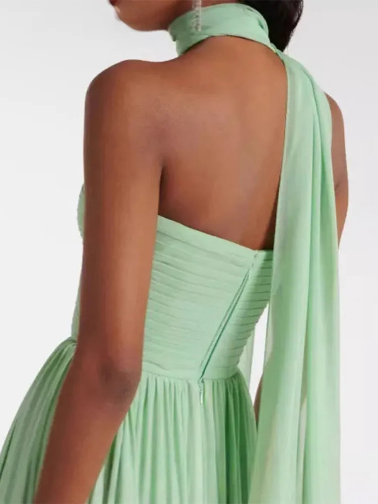 שמלת מקסי-אריאל