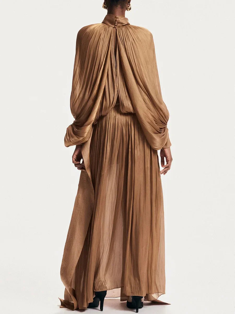 שמלת מקסי-שני