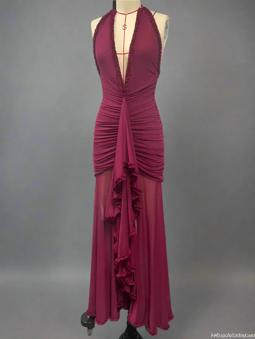 שמלת מקסי-שקד