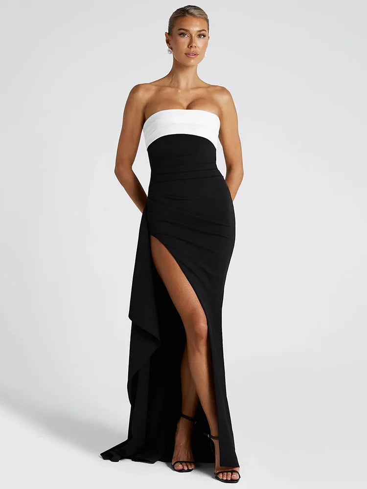 שמלת מקסי-לירי