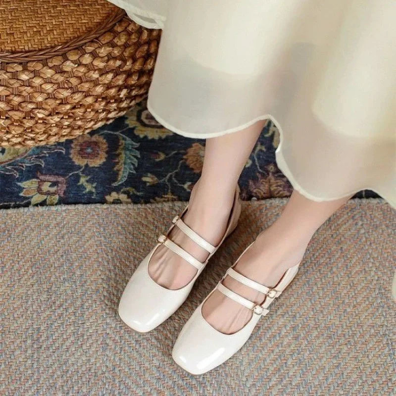 נעלי עקב נמוך- יסמין