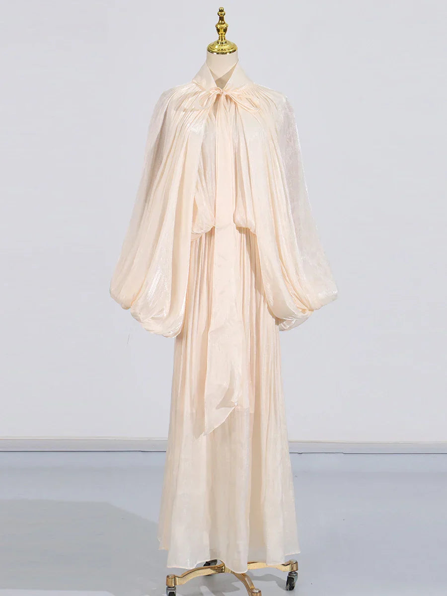 שמלת מקסי-שני