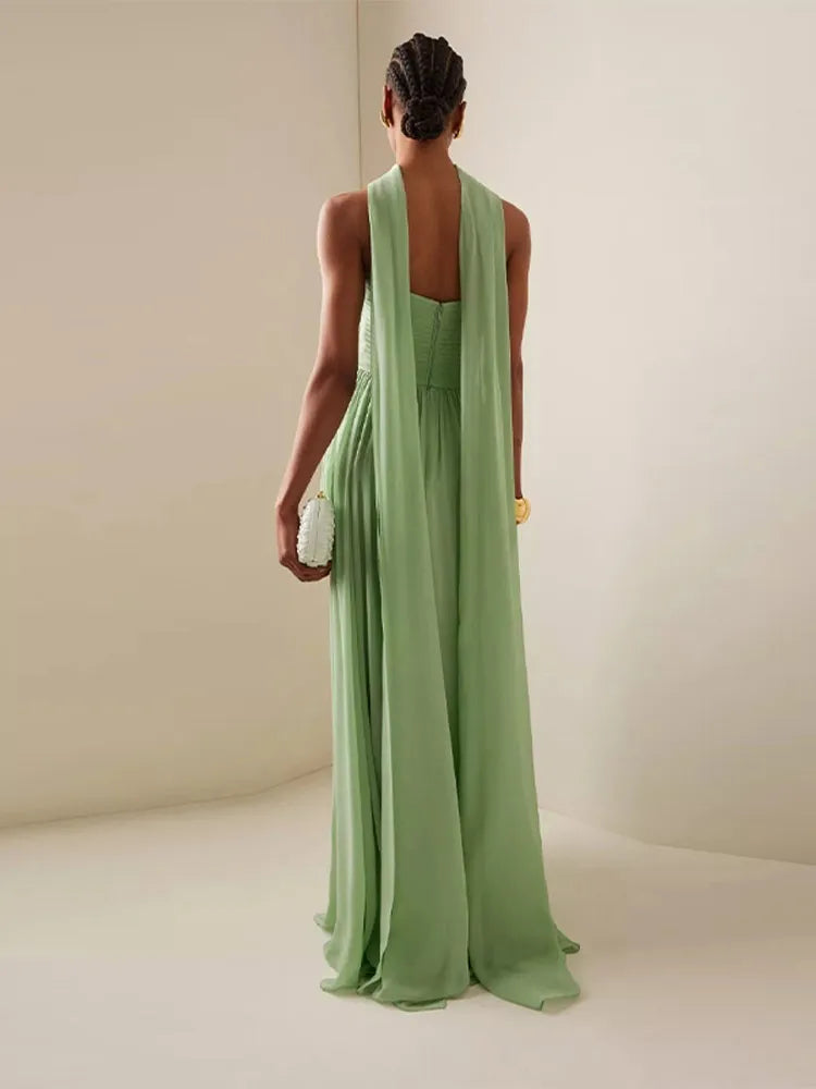 שמלת מקסי-אריאל